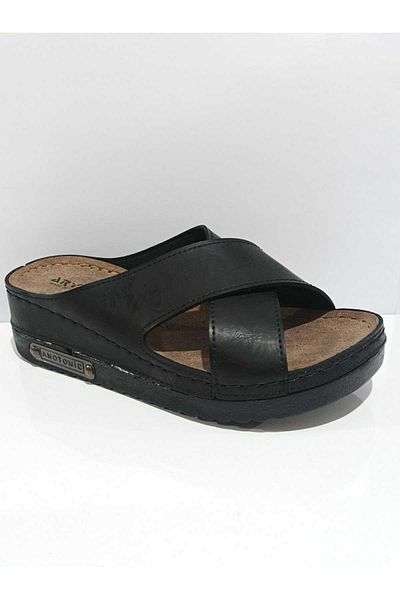 ARYAN 07-096 Ανατομικές Γυναικείες Παντόφλες Wedge Heel