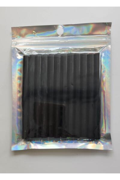 MOJO LINE Nano Absolute G-006 Silikon Keratin Kısa Kaynak Siyah Çubuk 12'li - 10cm