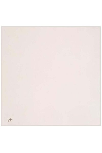 Aker Tivil Scarf - Polyester Twill - Solid Color -8742795-935 - Cream