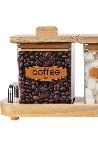 Billi Coffee,Tea and Sugar Canister Set