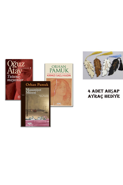 Yapı Kredi Yayınları oğuz atay tutunamayanlar-orhan pamuk kırmızı saçlı kadın...