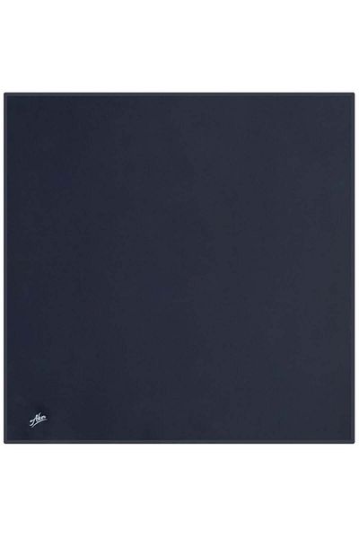 Aker Eșarfă din twill - Twill de poliester - Culoare uni - 8742795-921 - Bleumarin