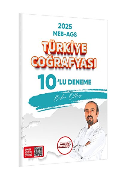 Hangi KPSS 2025 MEB - AGS Türkiye Coğrafyası Video Çözümlü 10 Deneme Sınavı - Bekir Oktay