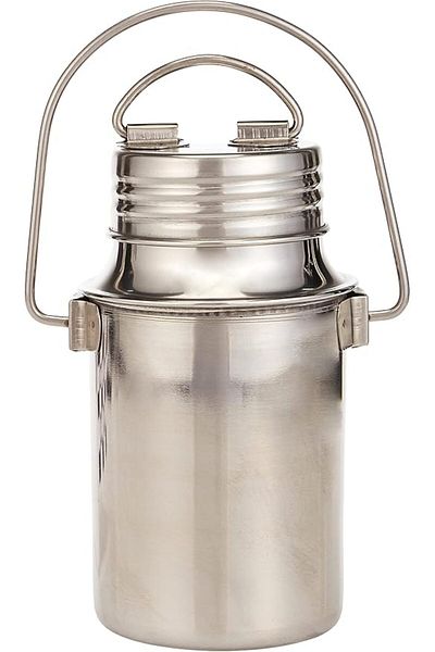 RAJ 1L Screw Lid Storage Container - Silver (SB01.0) for Oil, Milk, Food, Cereals, Pulses & Spices