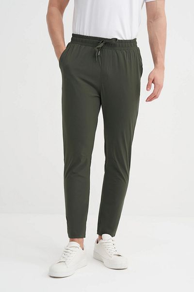 Cazador Pantaloni Jogger Nort cu talie cu șireturi, picior drept, cu buzunare
