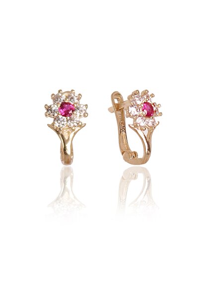 Çelikoğlu Kuyumculuk ÇELİKOĞLU KUYUMCULUK 14 AYAR ALTIN BEBEK ÇOCUK KÜPESİ 1,18 GR