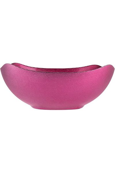 AKDC Glass Bowl Sqr L(22CM) XW(22CM) XH(8CM) Transparent