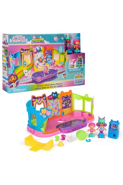 Gabby's Dollhouse Gabby’s Dollhouse Parti Salonu Oyun Seti