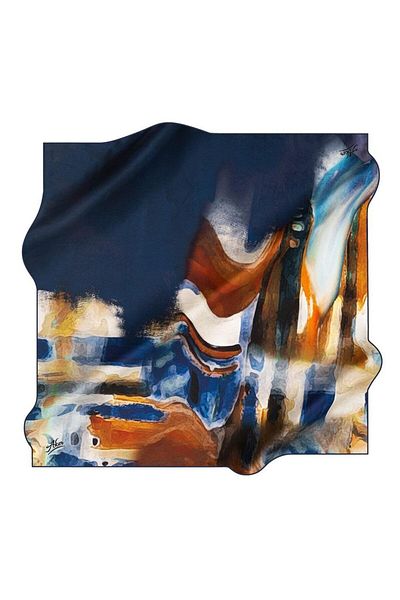 Aker Eșarfă Tivil - Twill de poliester - 8534795 -922