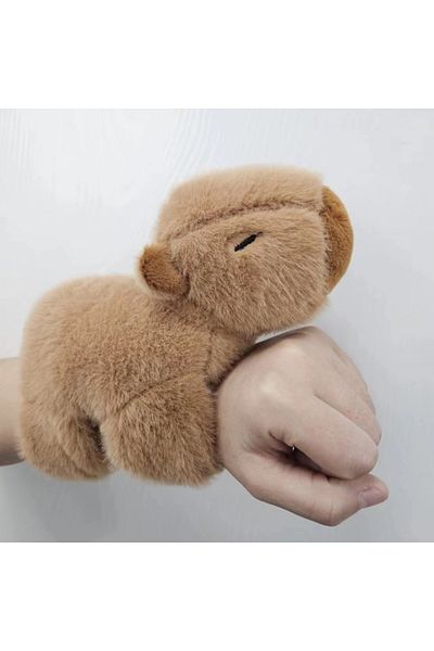 Choice No Tail Wagging Tail Cute Capybara Toy Plush Doll Capybara Plush Papa Circle Cartoon Animal Plushie