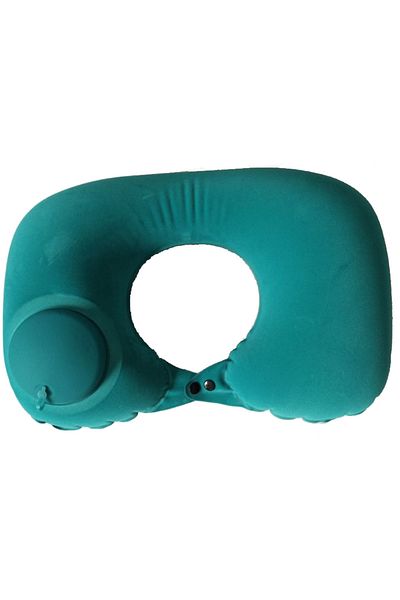 Choice Green 1pc Travel Pillows Airplanes Inflatable Super Light Portable Neck Pillow U-shape Automatic Inf