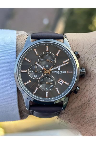 Daniel Klein DANİEL KLEIN EXCLUSIVE ACTIVE INDICATED SPORTS AND STYLISH USE MEN'S WRISTWATCH (NEW PRODUCT)