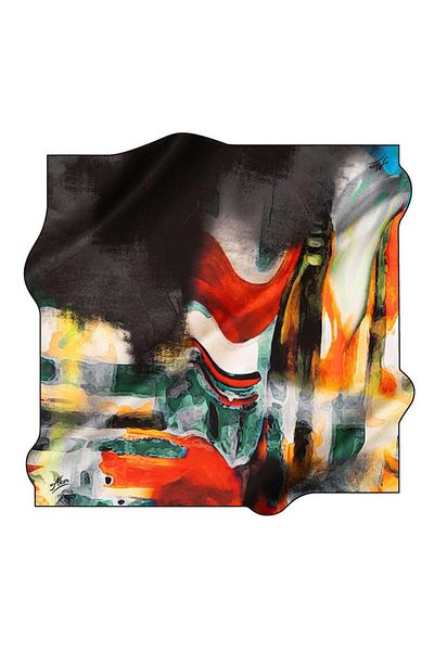 Aker Eșarfă Tivil - Twill de poliester - 8534795 -911