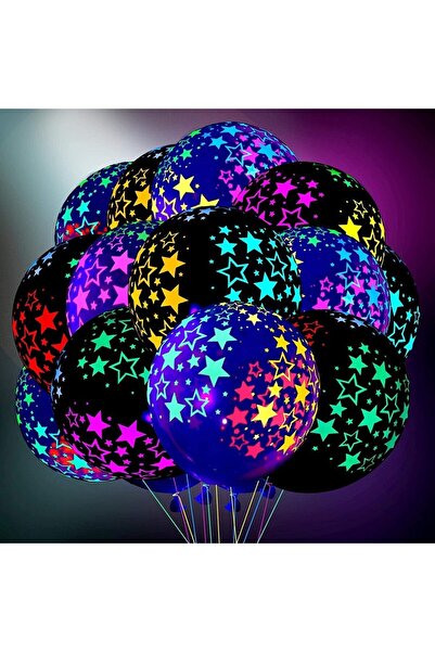 Choice 12 بوصة نمط 1 مزيج 10 قطع 12 بوصة بالونات فلورسنت نيون متوهجة بالونات ...