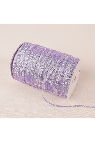 Choice 3mm Glitter purple 10meters 3mm Gold Silver Glitter Silk Satin Ribbon ...