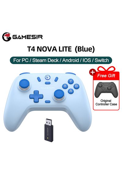 Choice Blue Gamesir Gamepads Pc Switch Controller Nova Lite Controle Bluetooth Hall Effective Joystick For