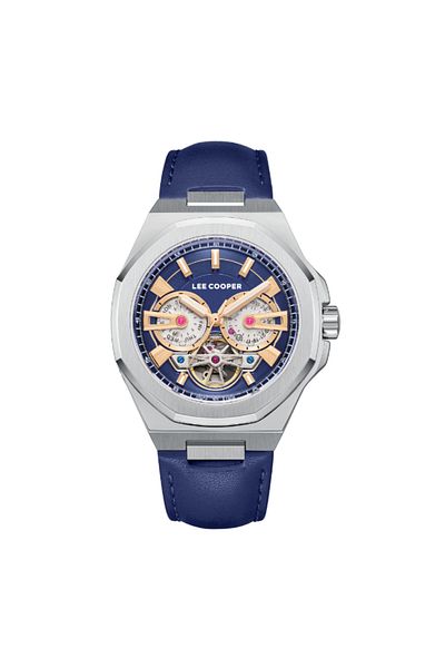 Lee Cooper Men Automatic Dark Blue Dial Watch - LC08125.399