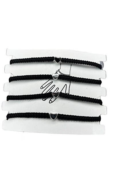 MODA Makrome Ipli Asansörlü 4'lü Arkadaşlık Bilekliği