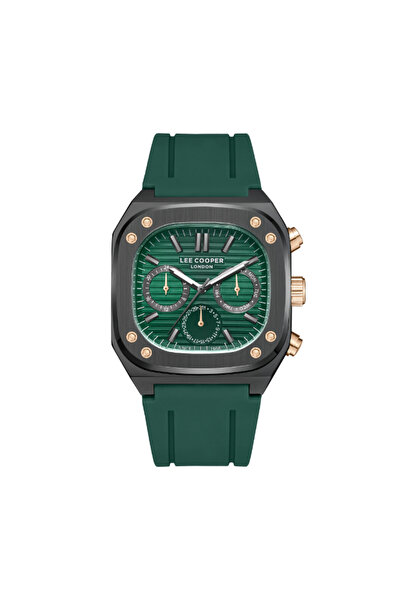 Lee Cooper Men Multi Function Dark Green Dial Watch - LC08022.077