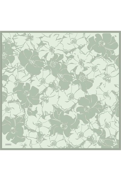 Armine وشاح حريري صيف 2025 - 9344-37 سيرا خضراء