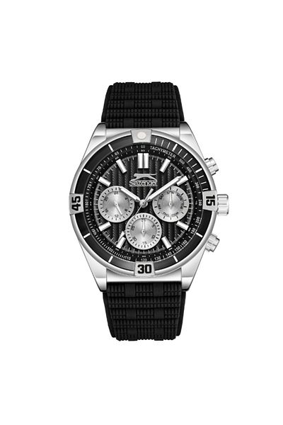Slazenger SLAZENGER Men's Multi Function Black Dial Watch - SL.9.2389.2.08