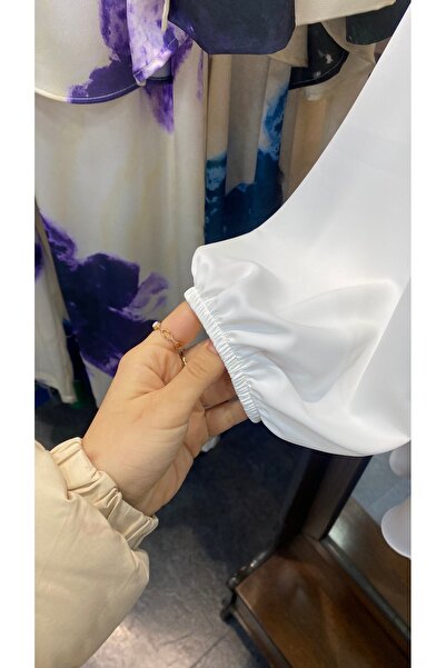 PERA MODA Оверсайз-крій, балонний рукав, довгі пліси, елегантна жіноча туніка-сорочка