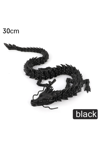 Choice زينة تنين متصلة مطبوعة ثلاثية الأبعاد من هيلونج بطول 30 سم، رسوم متحرك...