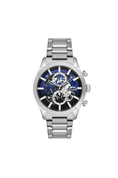 Slazenger SLAZENGER Men's Multi Function Dark Blue Dial Watch - SL.9.2399.2.02