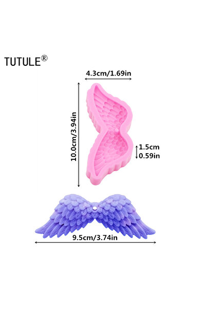 Choice قالب سيليكون لتزيين السيارة على شكل حصان طروادة وردي اللون متأرجح وأجن...