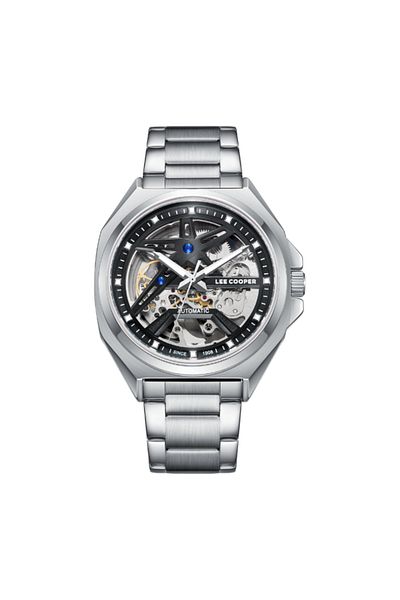 Lee Cooper Men Automatic Black Dial Watch - LC08097.330