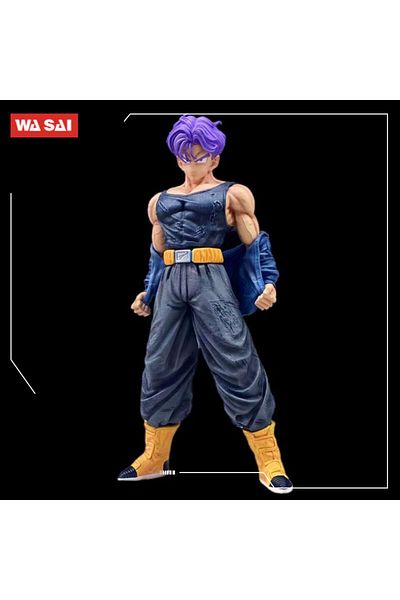 BANDAI A Anime Dragon Ball Trunks Figure Super Saiyan Future Trunks PVC Action Figures GK Statue Collectio.