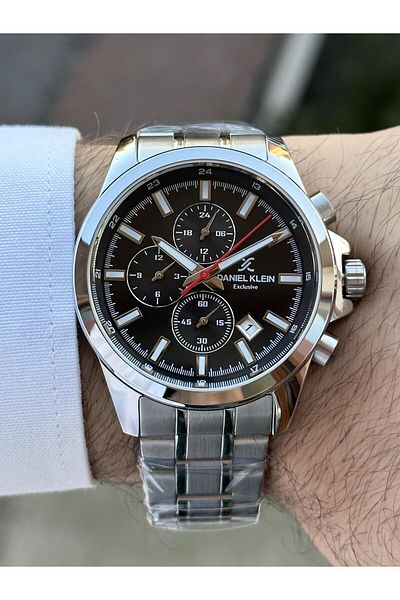 Daniel Klein DANİEL KLEIN EXCLUSIVE MEN'S WRIST WATCH SPORTS AND ELEGANT USE DUAL TIME ACTIVE INDICATORS