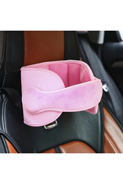 Choice مسند رأس للأطفال باللون الوردي لمسند رأس السيارة ومواضع النوم ومسند رأ...