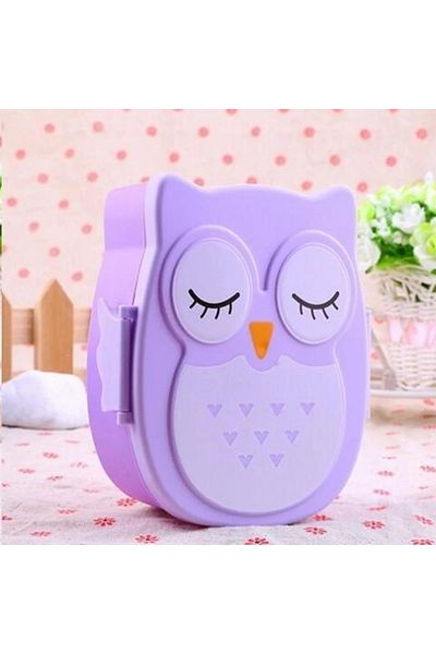 Choice Purple Portable Plastic Children Students Lunch Box  Bento Box Food Container Carton  Dinnerware Cut