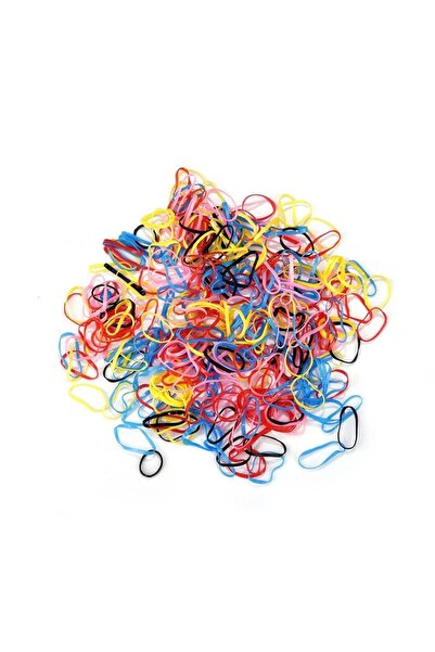 choice2 05 1000 قطعة/حقيبة أربطة شعر صغيرة ملونة يمكن التخلص منها للفتيات، أر...