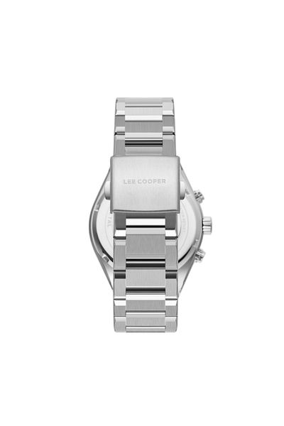 Lee Cooper LC08084.550 Men Multi Function Display Watch & Metal Strap Silver