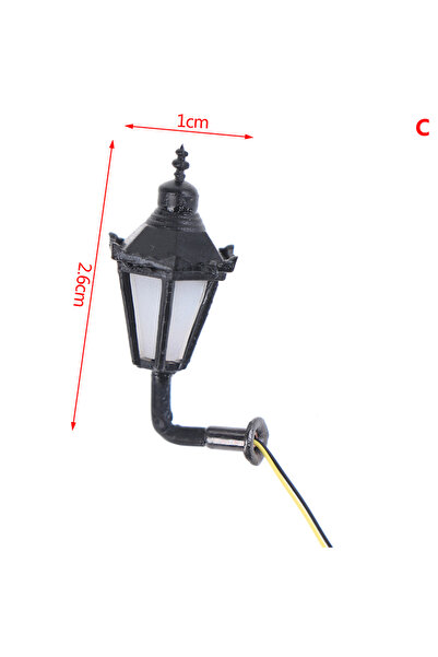 Choice مصباح حائط لبيت الدمية على شكل حديقة وفناء وطاولة رملية وإضاءة ليد لدي...