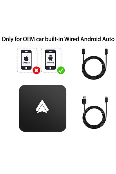 Acodo Android Auto Box Mini Carplay&Auto Box Dongle Wired To Wireless For Audi Toyota Mazda Nissan Chevrol