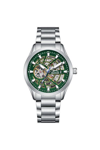 Slazenger SLAZENGER Men's Automatic Dark Green Dial Watch - SL.9.2411.1.01