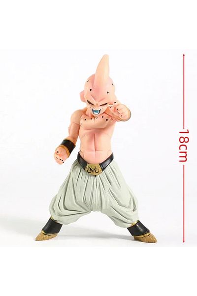 Miniso no box-18cm 18cm Anime Dragon Ball Action Figures Super Saiyan One Figures Buu PVC Model Toys Car De