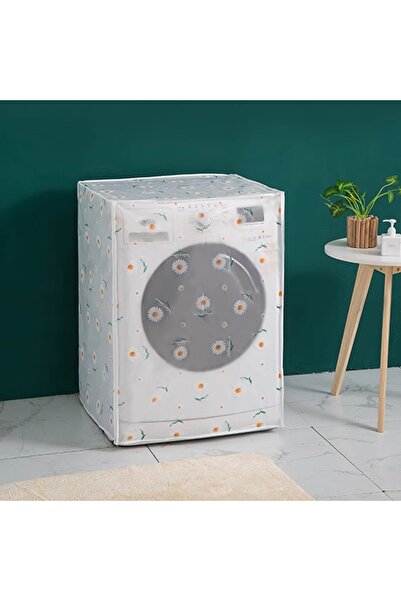 Choice 1pc Drum Washing Machine Dust Cover Cute Cartoon Print Transparent Wat...