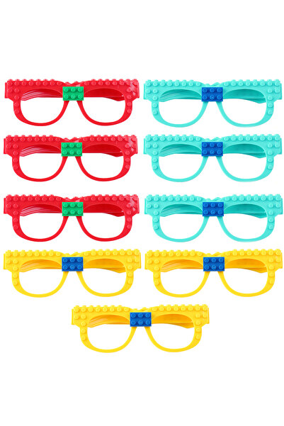 Choice1 بدون صندوق، مجموعة حفلات، بناء، مكعبات، نظارات، قاعدة، إطار، أصدقاء، ...