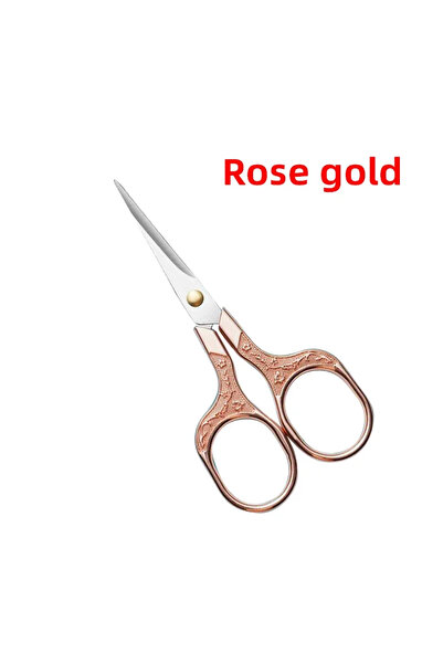 Choice3 Rose gold 1PC Sewing Scissors Stainless Steel Retro Embroidery Tailor...