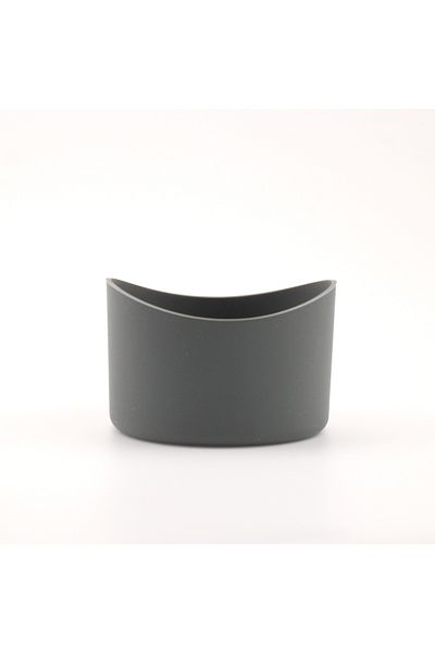 Choice 7cm Dia Gray 7cm Dia Anti Scalding Colorful Non-slip Silicone Bottom Boot Water Bottles Beverage Cu
