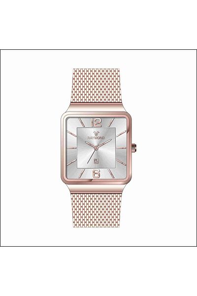 Raymond Rym-1065 Men's Watch - Stainless Steel - 2 Year Warranty