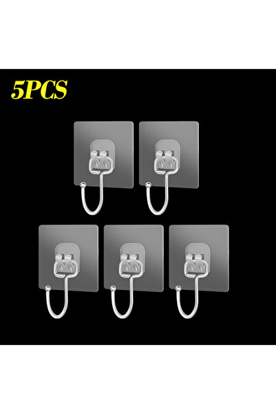 Choice 7 × 7 سم 5 قطع GG مقاس كبير خطاف ذاتي اللصق من مادة البولي فينيل كلوري...