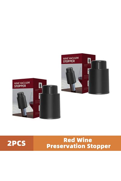 Choice 2pc type A 1/2pc Vacuum Wine Bottle Cap Stopper Sealed Storage Vacuum Memory Wine Stopper Push Style