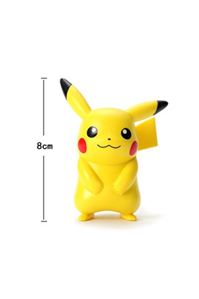 Choice5 مجسم بيكاتشو من سلسلة بوكيمون أنمي، بطول 5-8 سم، يضم بيكاتشو، تشارمند...