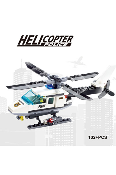 Choice1 مروحية شرطة المدينة، سيارة، طائرة، مكعبات بناء، نموذج طائرة كلاسيكية،...