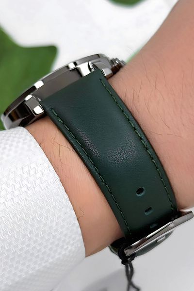 Ferrucci Function Leather Cord Men's Wristwatch 3 Atm Green Zmfer167